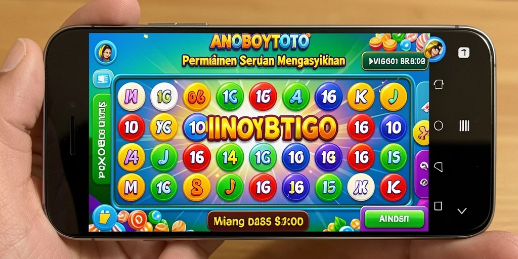 Tampilan gameplay ANOBOYTOTO yang menarik dan penuh warna.