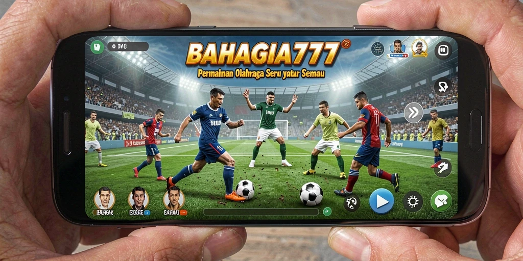 Tampilan menarik dari gameplay BAHAGIA777 dengan berbagai cabang olahraga.