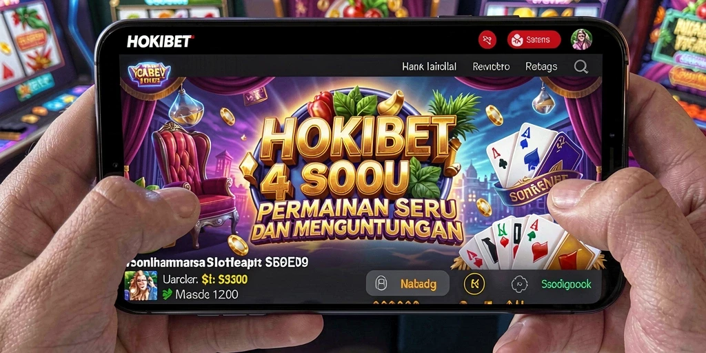 Screenshot gameplay HOKIBET menampilkan keseruan permainan slot.