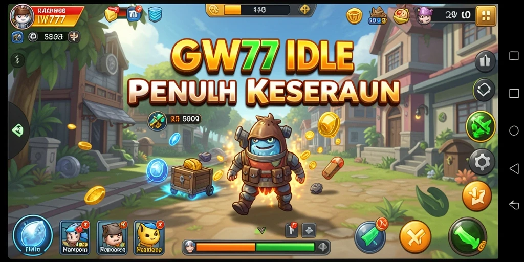 Screenshot IW777 menampilkan gameplay Idle yang menarik dan interaktif.