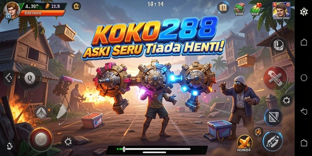 Tangkapan layar KOKO288 menunjukkan aksi seru dalam pertarungan epik.