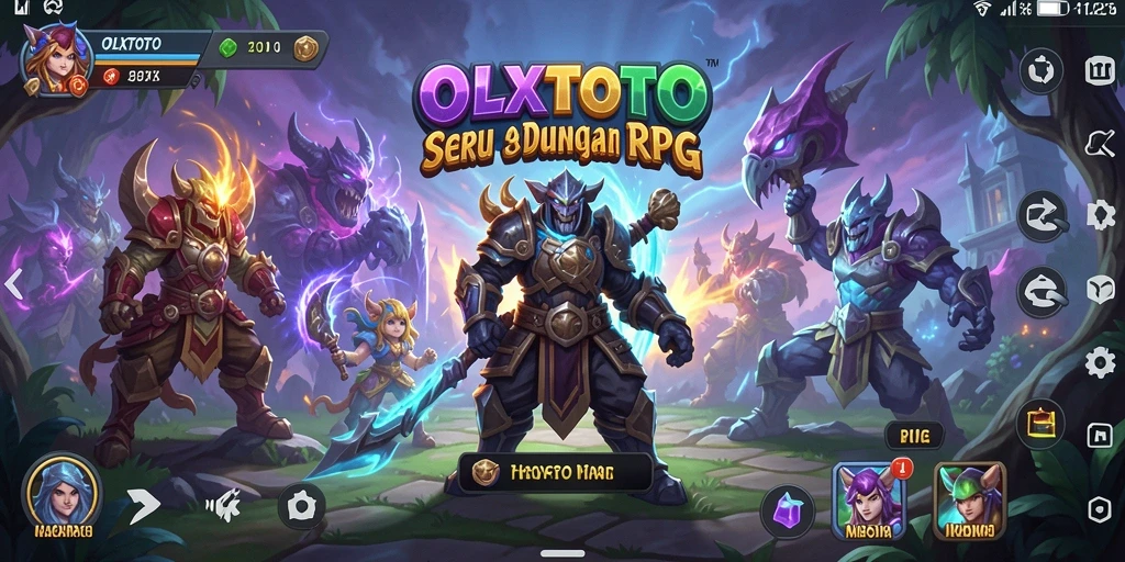 Tampilan menarik dari OLXTOTO saat bermain RPG penuh aksi.