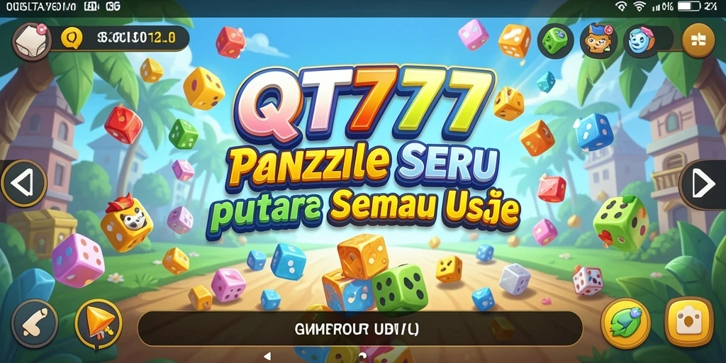 Tampilan gameplay menarik dari QT777 yang penuh tantangan.