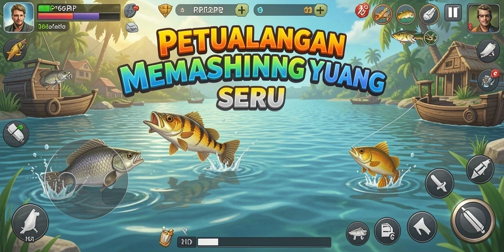 Tampilan menarik dalam permainan memancing RP62RP.
