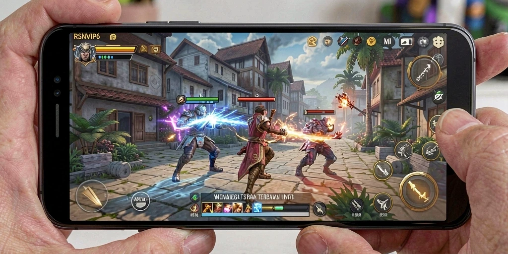 Tampilan gameplay RSNVIP6 yang mendebarkan dan penuh strategi.
