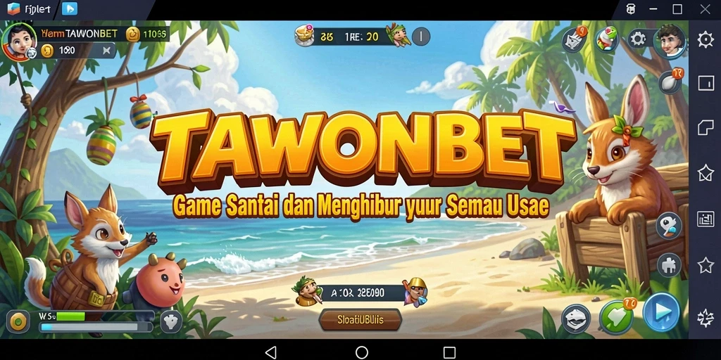 Gameplay menarik dan seru dalam TAWONBET.