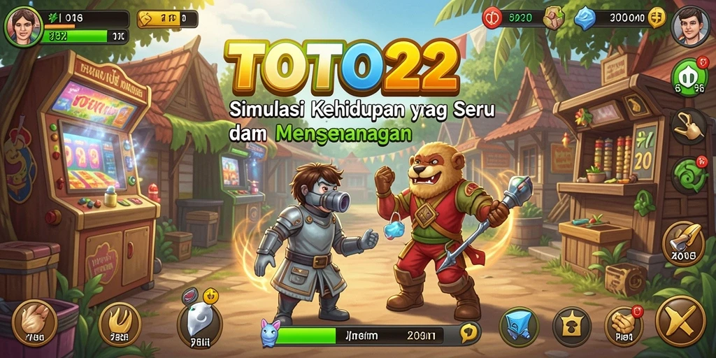 Tampilan utama gameplay TOTO22 dengan aktivitas simulasi yang menarik.