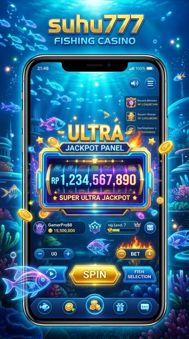 Tampilan awal aplikasi suhu777 dengan berbagai pilihan aplikasi.